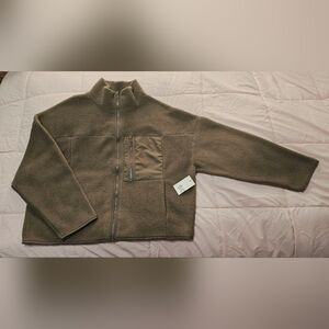 Juniors' SO Zip Pocket Teddy Fleece Jacket - New With Tags